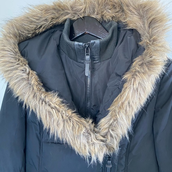 Black rudsak winter coat - Picture 4 of 12